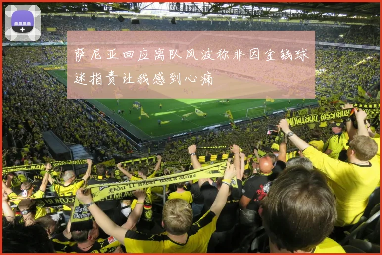 萨尼亚回应离队风波称非因金钱球迷指责让我感到心痛